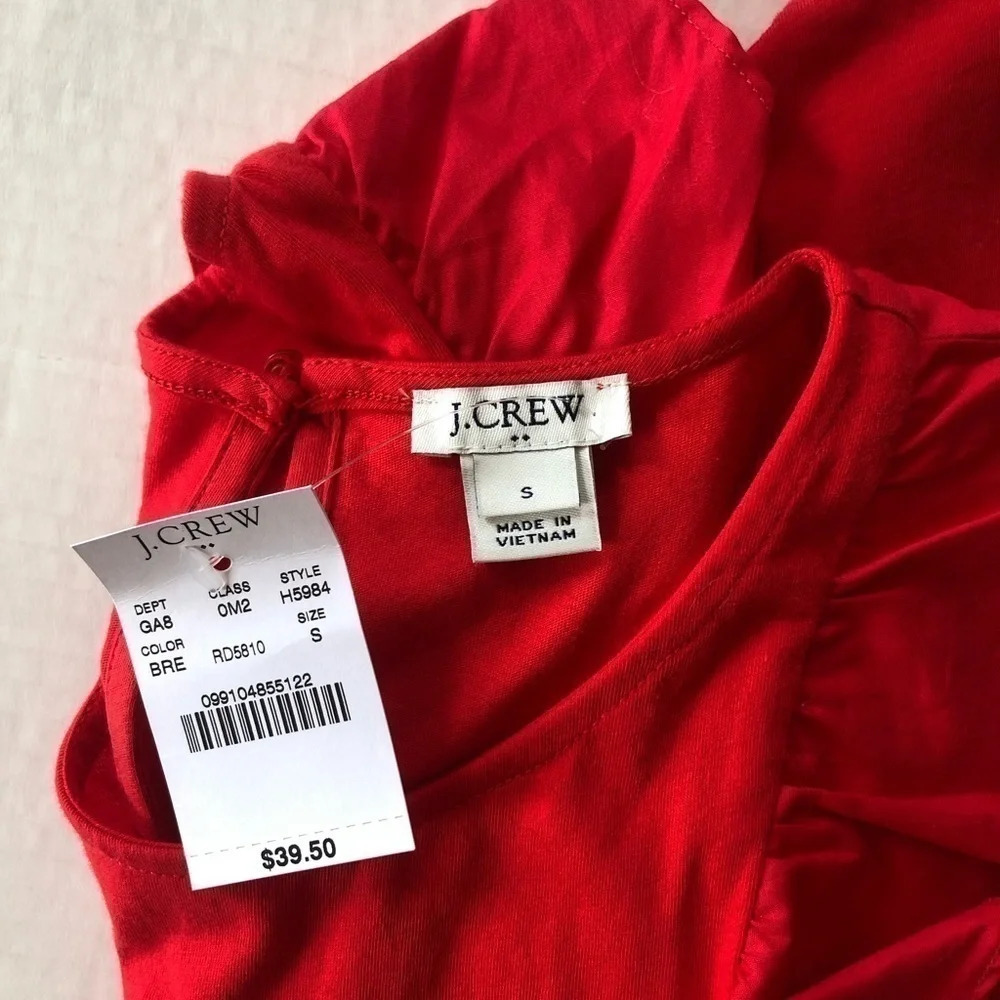 JCREW Ruffle Tank - Picture 9 of 10